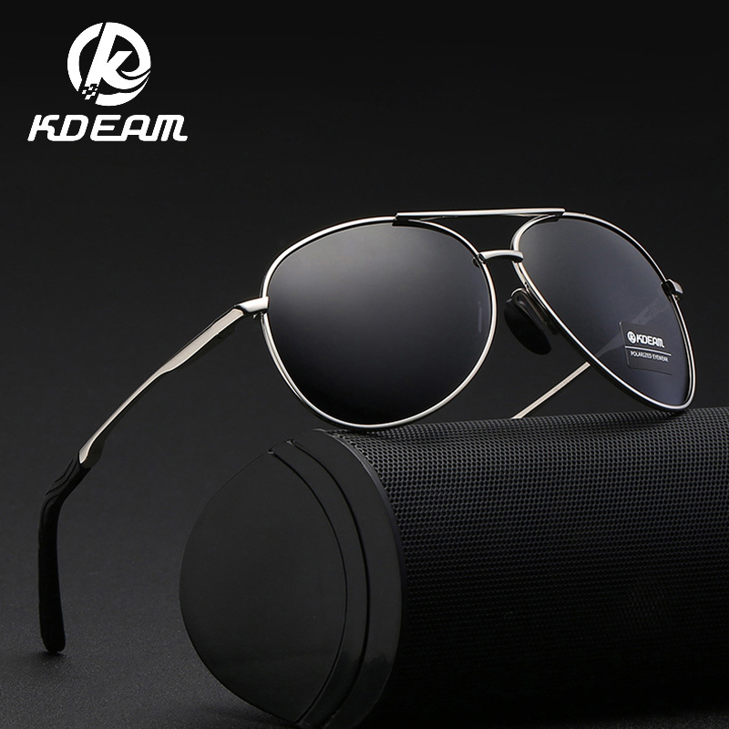 Kdeam Merk Zwarte Pilot Zonneb - Sunglasses Aviator Polarized recensie en prijs