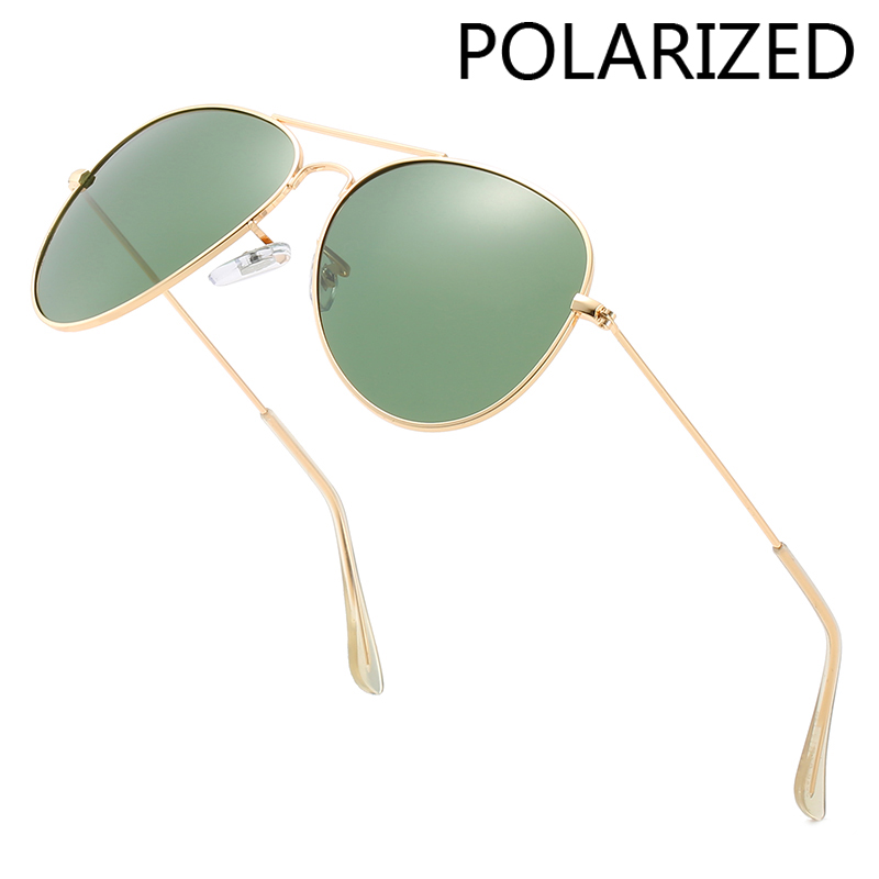 Gepolariseerde metalen zonnebr - Sunglasses Aviator Polarized recensie en prijs