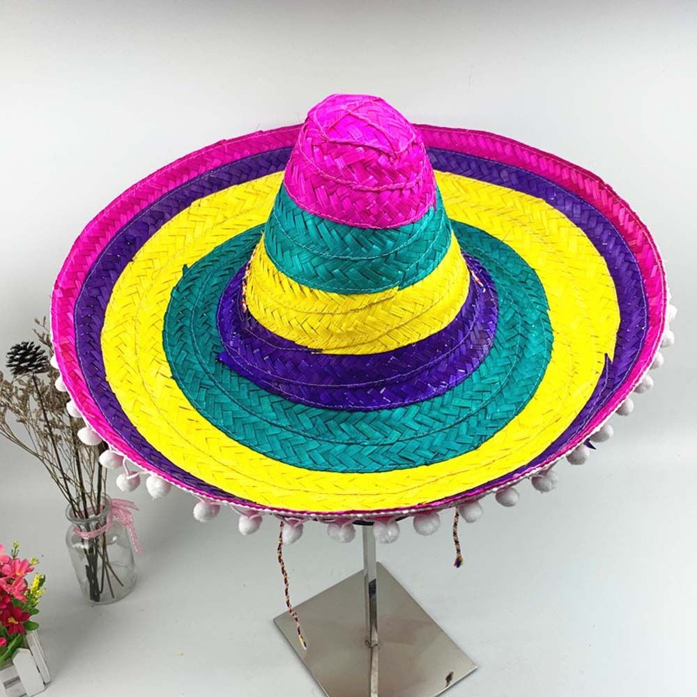 Mexicaanse feesthoed met brede - Bucket Hat Straw recensie en prijs