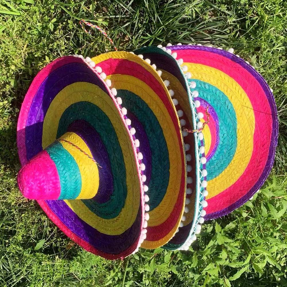 Mexicaanse feesthoed met brede - Bucket Hat Straw recensie en prijs