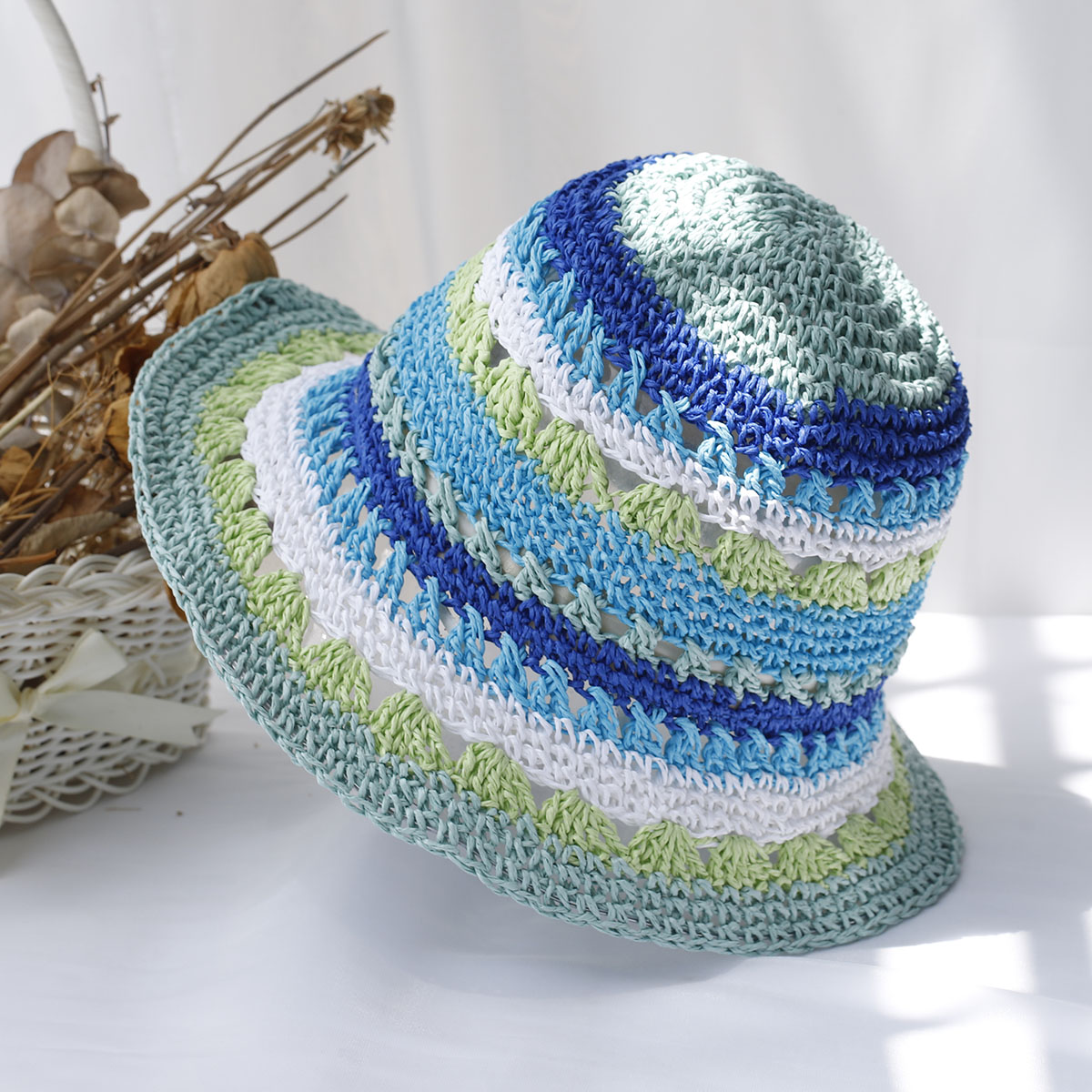 Dames Hoeden Nieuwe Mode Stijl - Bucket Hat Straw recensie en prijs